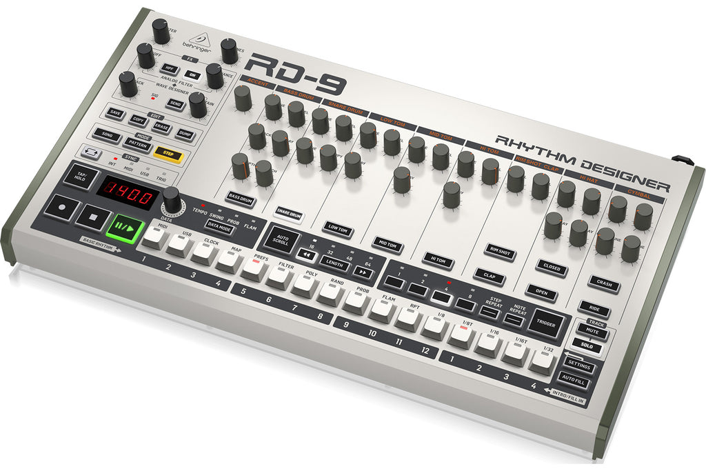 Behringer RHYTHM DESIGNER RD-9 Analog Drum Machine