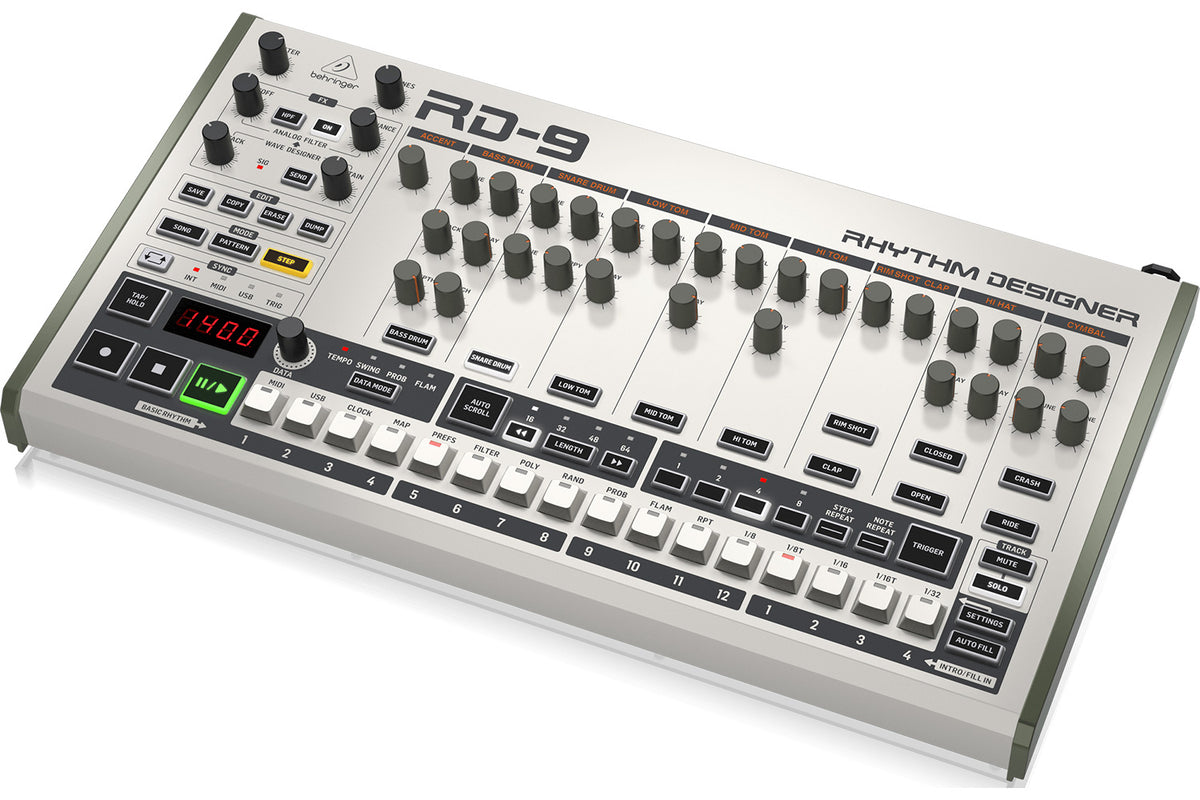 Behringer RHYTHM DESIGNER RD-9 Analog Drum Machine