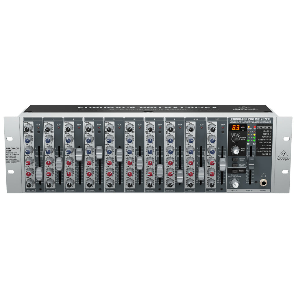 Behringer RX1202FX Rack-Mount Mixer with Effects