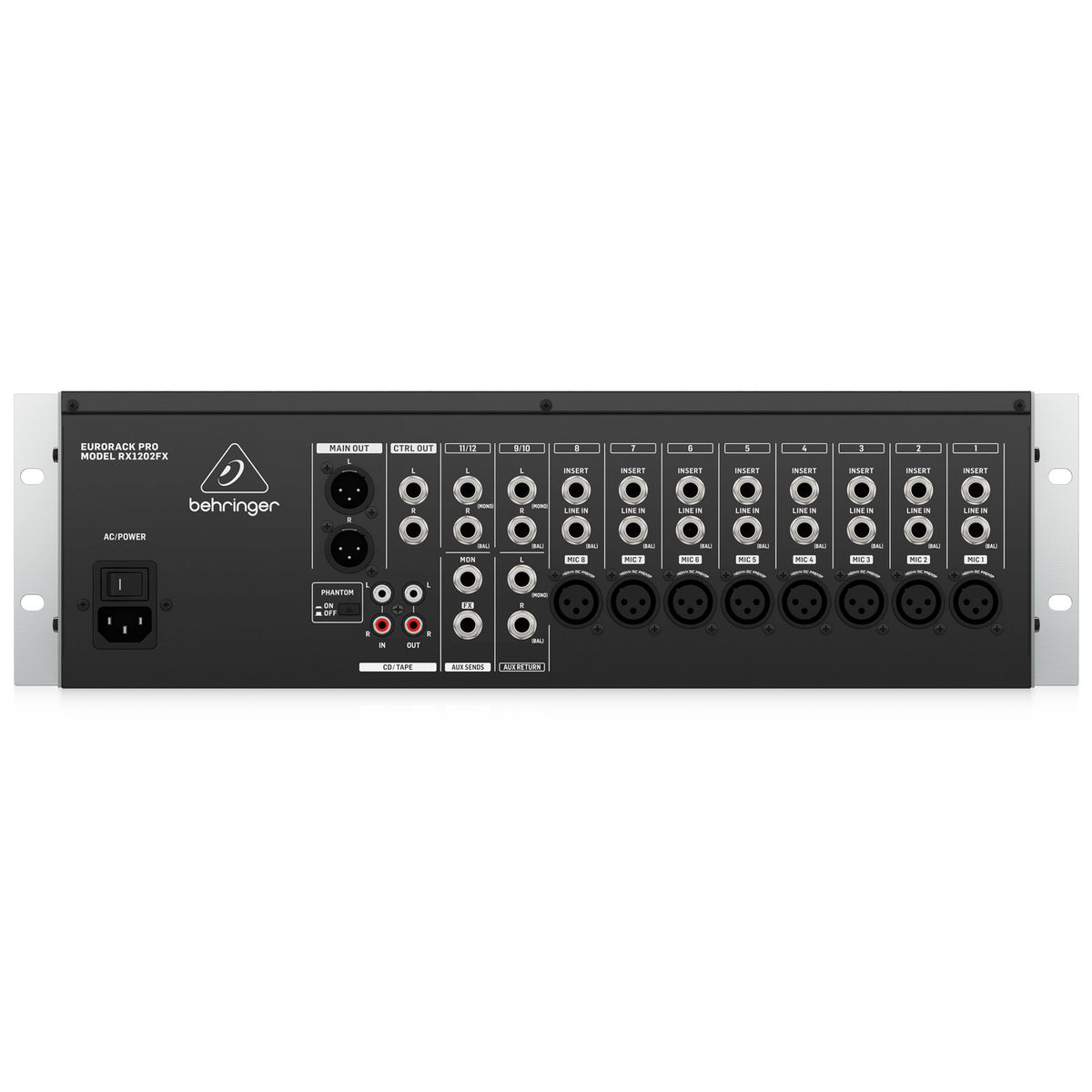Behringer RX1202FX Rack-Mount Mixer with Effects
