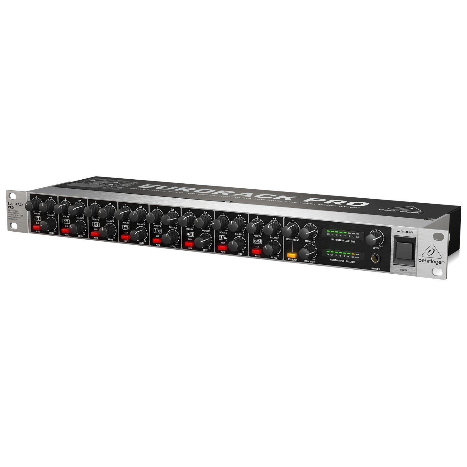 A*E様 BEHRINGER RX1602 EURORACK PRO ラインミキ Behringer Eurorack Pro RX1602 Rack-Mount Line Mixer – Vintage King
