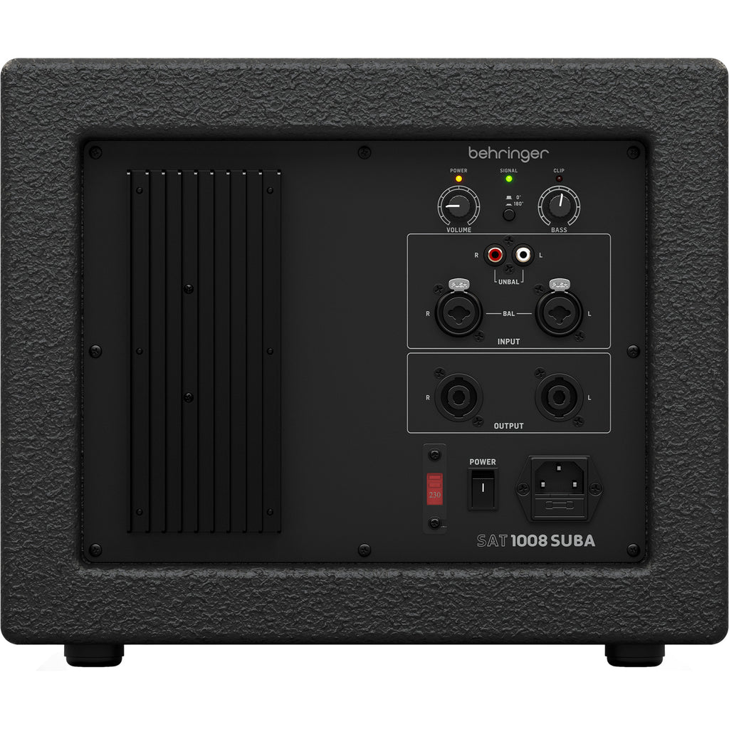 Behringer SAT 1008 SUBA Active 600-Watt 8" PA Subwoofer