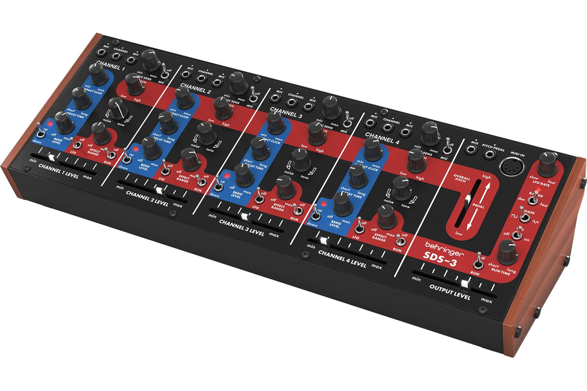 Behringer SDS-3 4-Channel Analog Drum Synthesizer (Demo Deal)