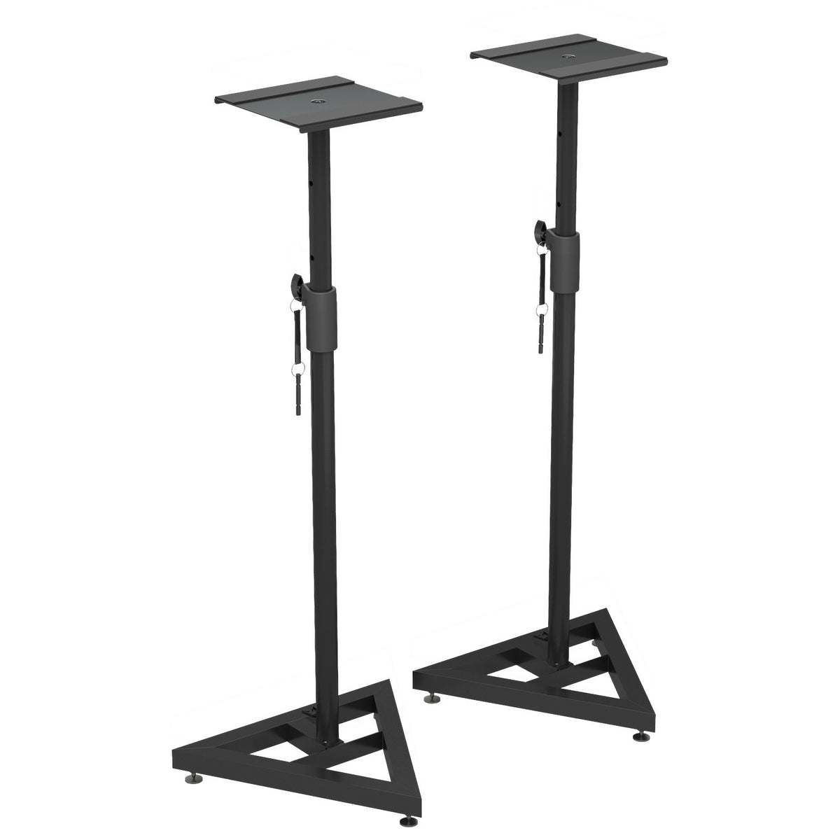 Behringer SM5002 Heavy-Duty Height-Adjustable Monitor Stand - Pair