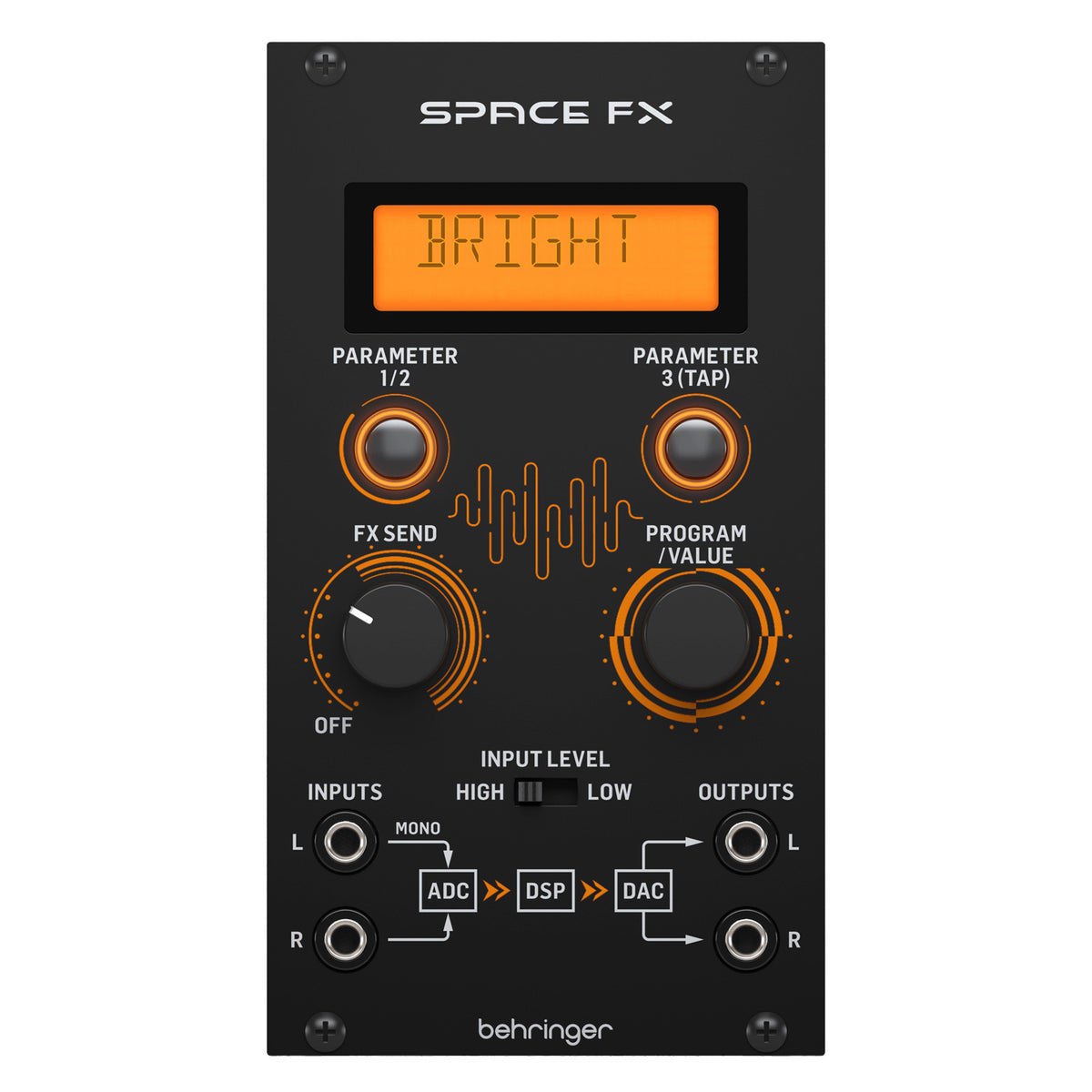 Behringer SPACE FX 24-Bit Stereo Multi-Effects Module