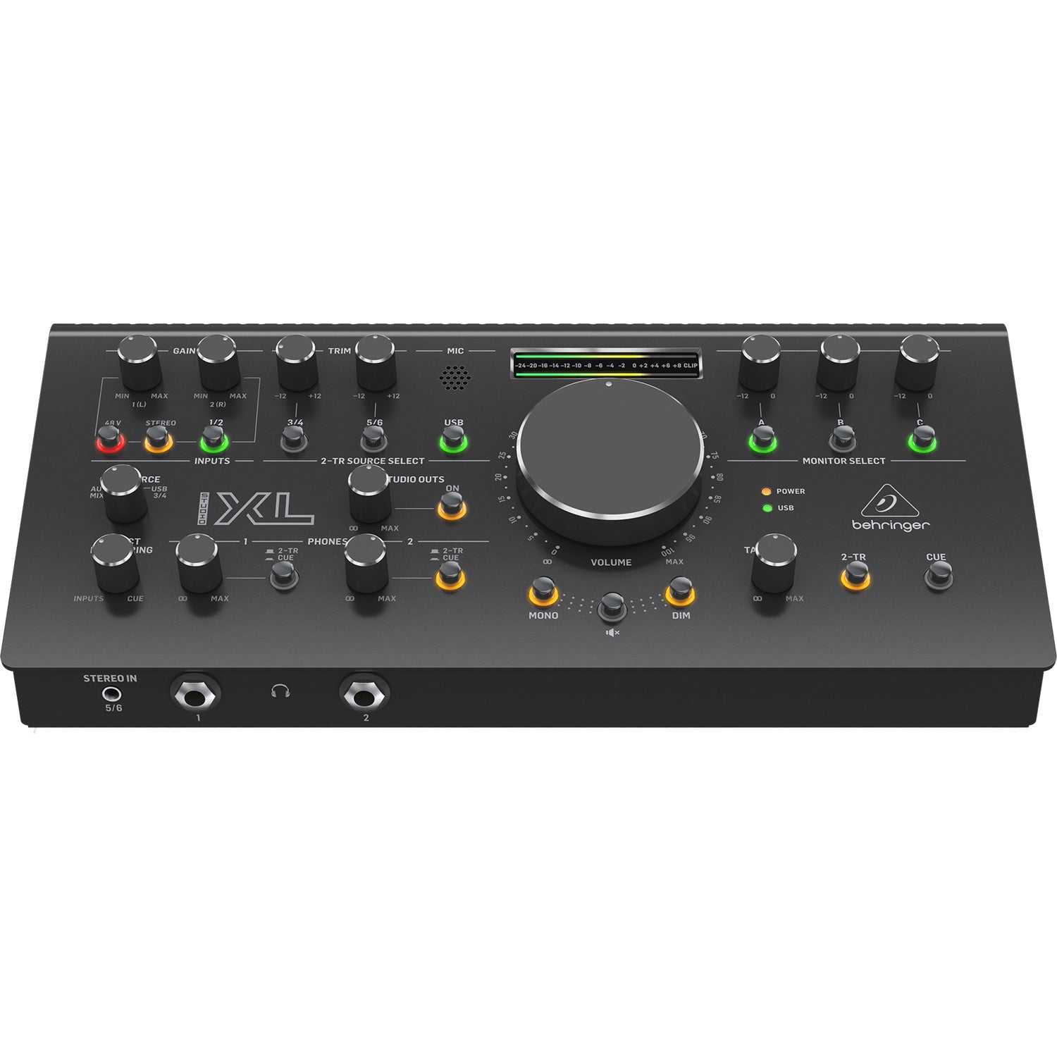 Behringer STUDIO XL　オーディオインターフェイス Behringer STUDIO XL Monitor Controller and USB Audio Interface