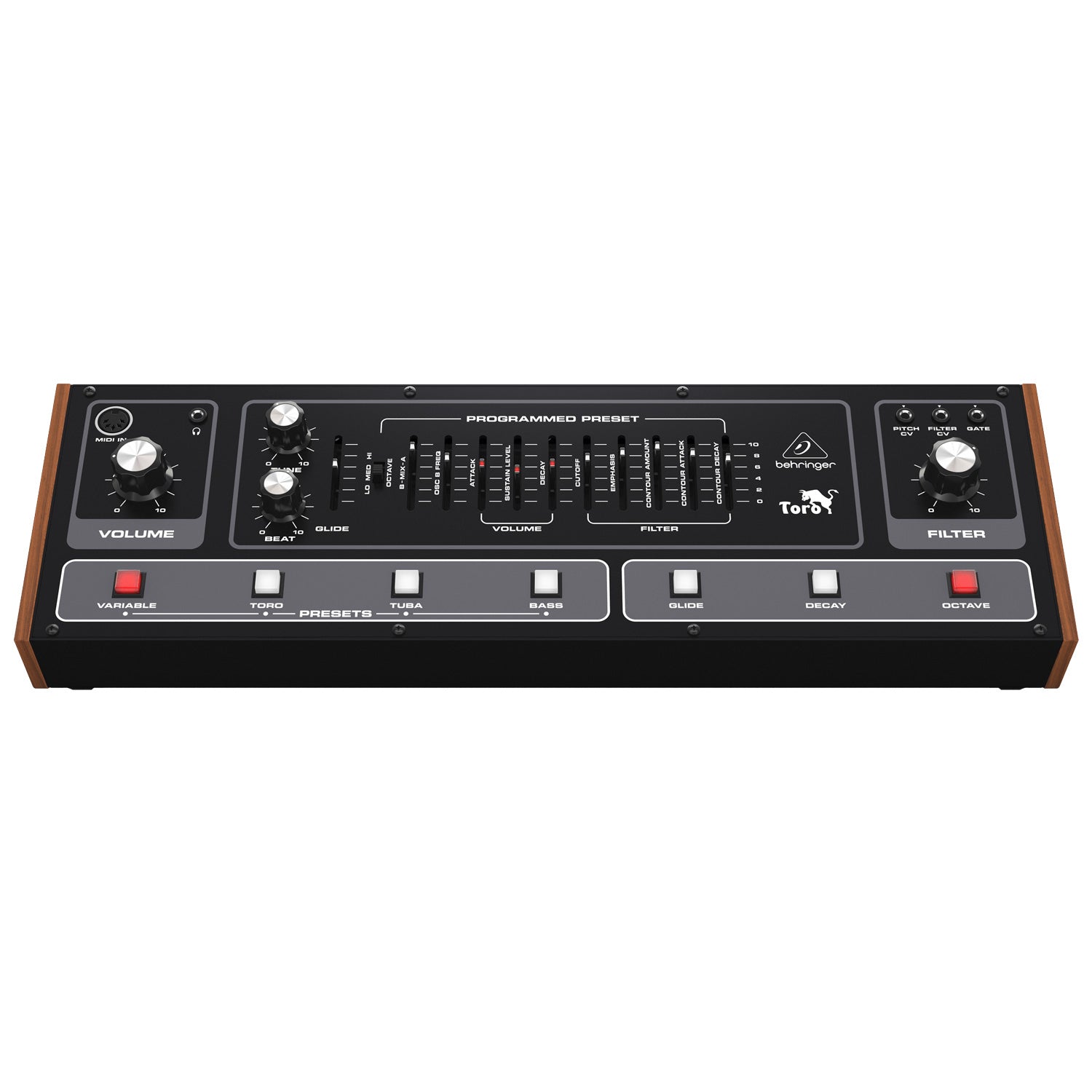 Behringer TORO Analog Bass Synthesizer – Vintage King