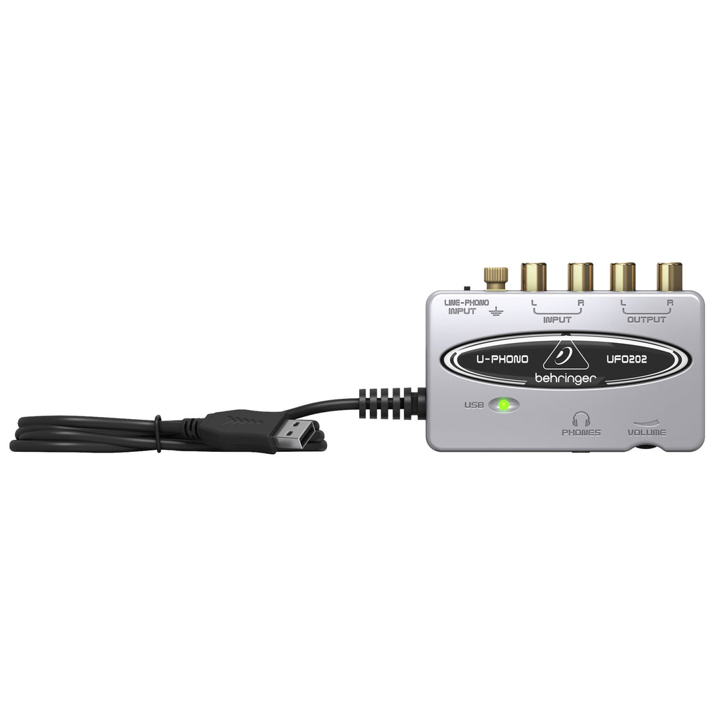 Behringer U-PHONO UFO202 Audiophile USB/Audio Interface