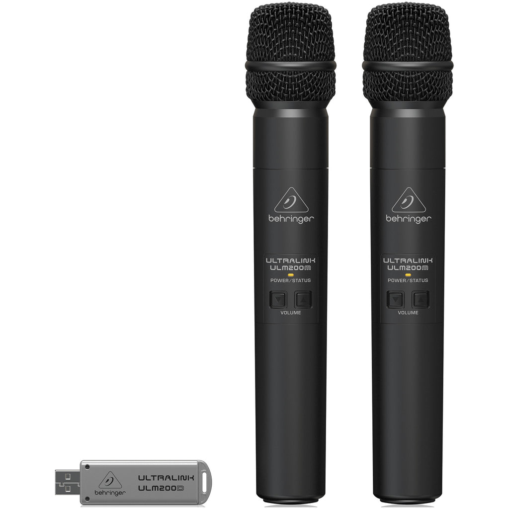 Behringer ULM202-USB Digital Wireless Dual Microphones with USB Receiver