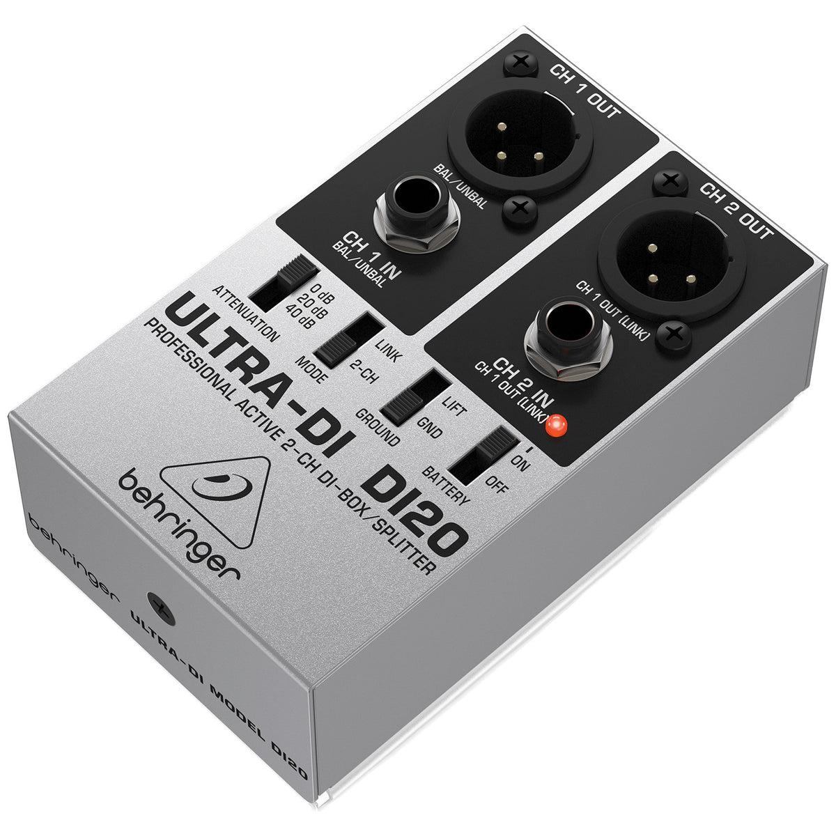 Behringer Ultra-DI DI20 Active 2-Channel DI-Box/Splitter