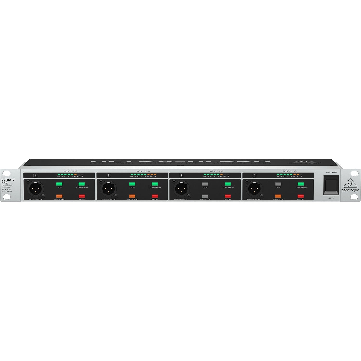 Behringer Ultra-DI DI4000 V2 4-Channel Active DI Box – Vintage King