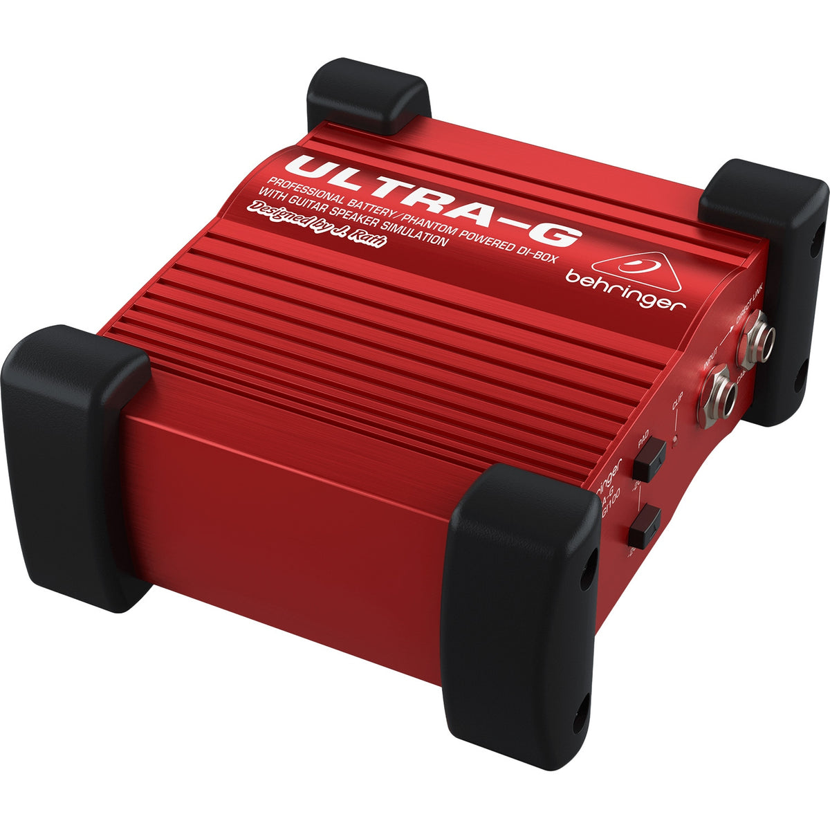 Behringer Ultra-G GI100 Battery/Phantom Powered DI Box with Guitar Speaker Emulation
