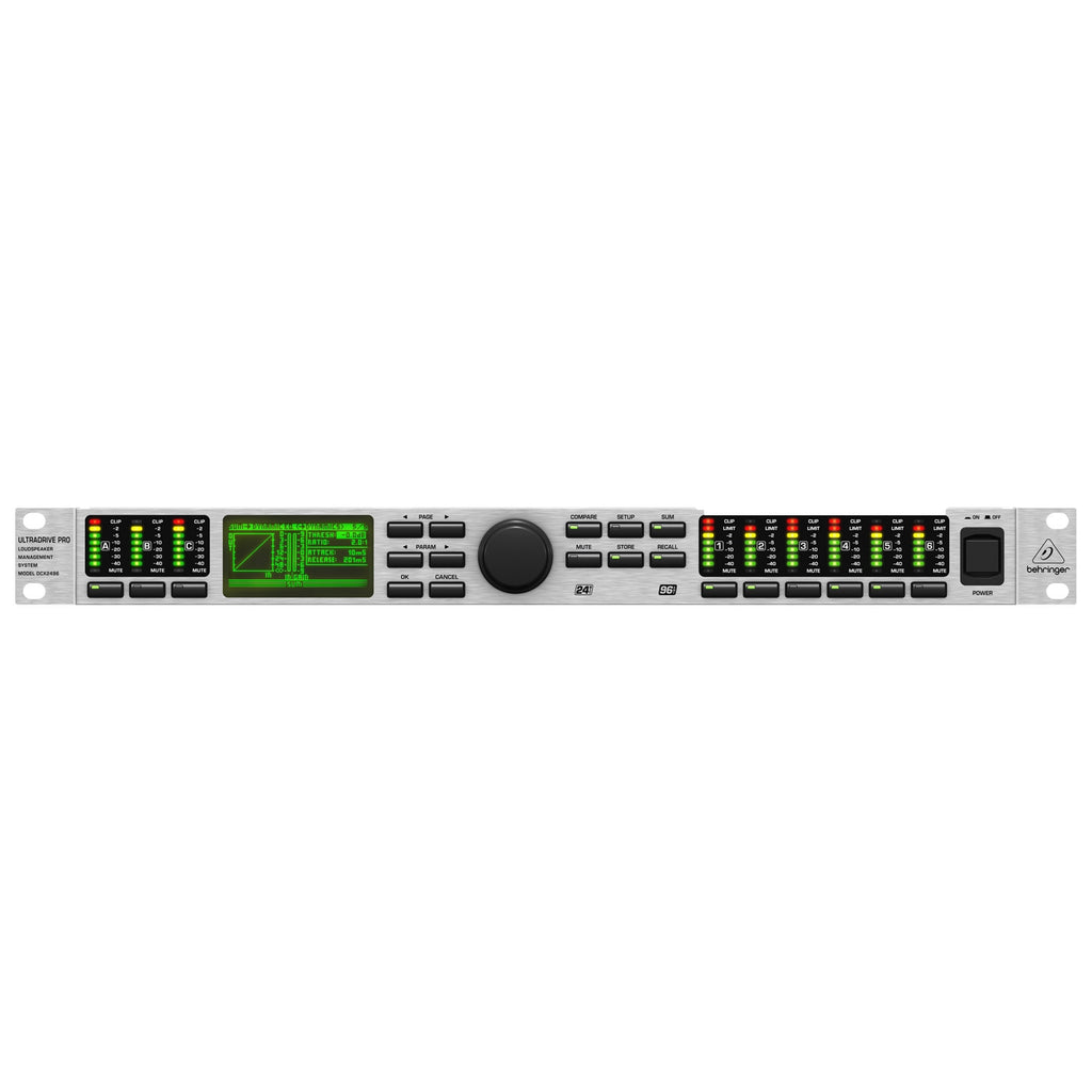Behringer ULTRADRIVE DCX2496 Digital 24-Bit/96 kHz Loudspeaker Management System