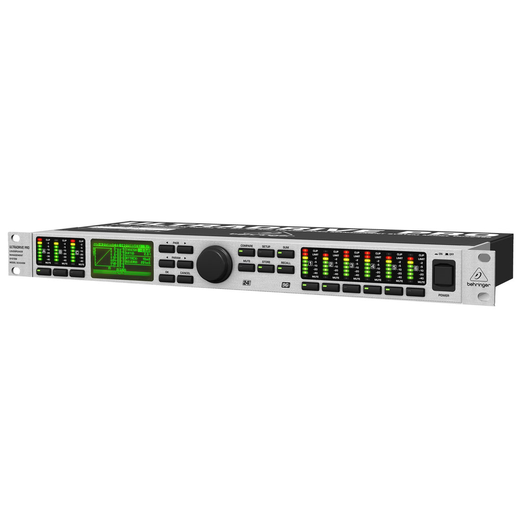 Behringer ULTRADRIVE DCX2496 Digital 24-Bit/96 kHz Loudspeaker Management System