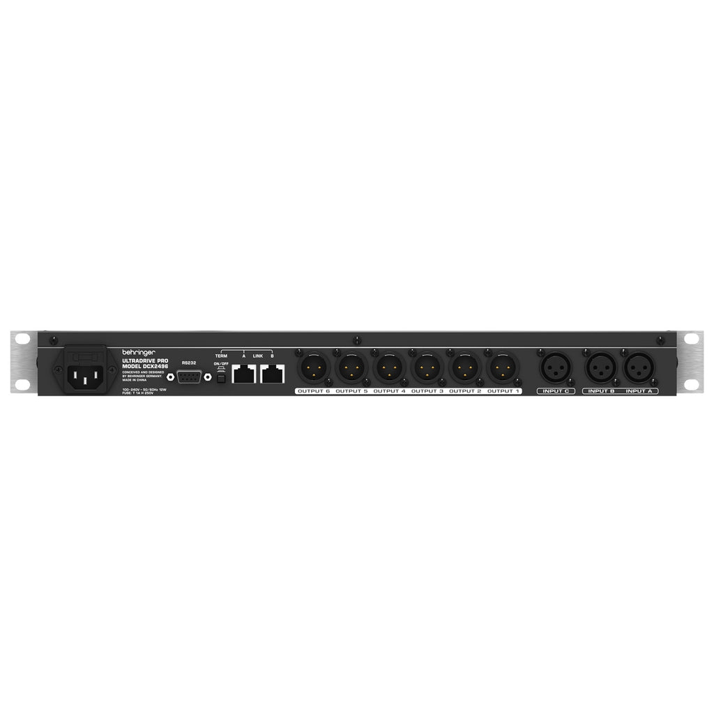 Behringer ULTRADRIVE DCX2496 Digital 24-Bit/96 kHz Loudspeaker Management System