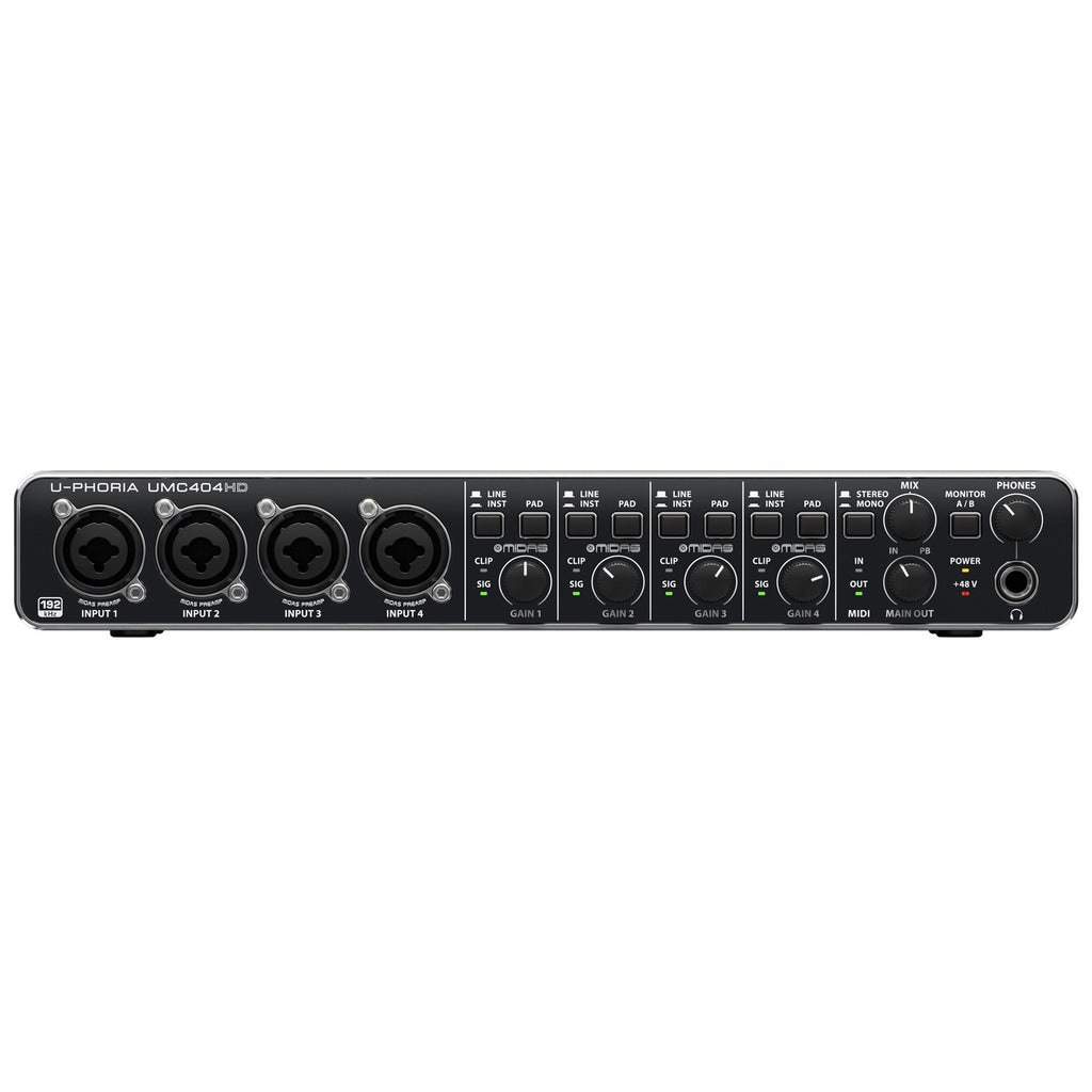 Behringer UMC404HD 4x4 USB Audio Interface (Demo Deal)