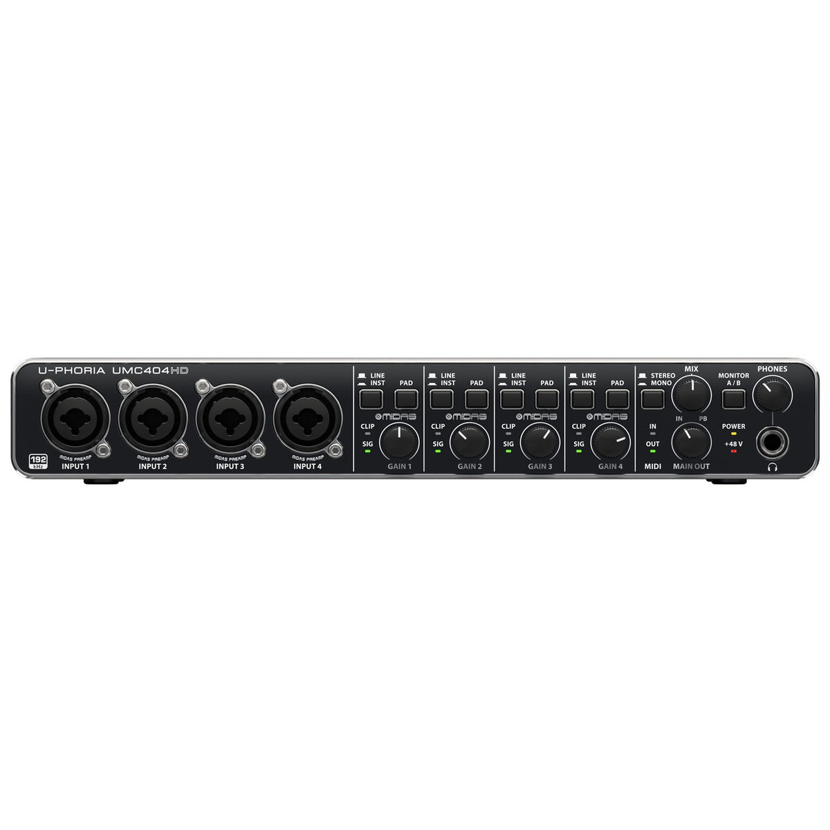 Behringer UMC404HD 4x4 USB Audio Interface (Demo Deal)