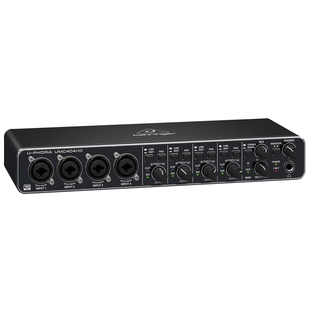 Behringer UMC404HD 4x4 USB Audio Interface (Demo Deal)