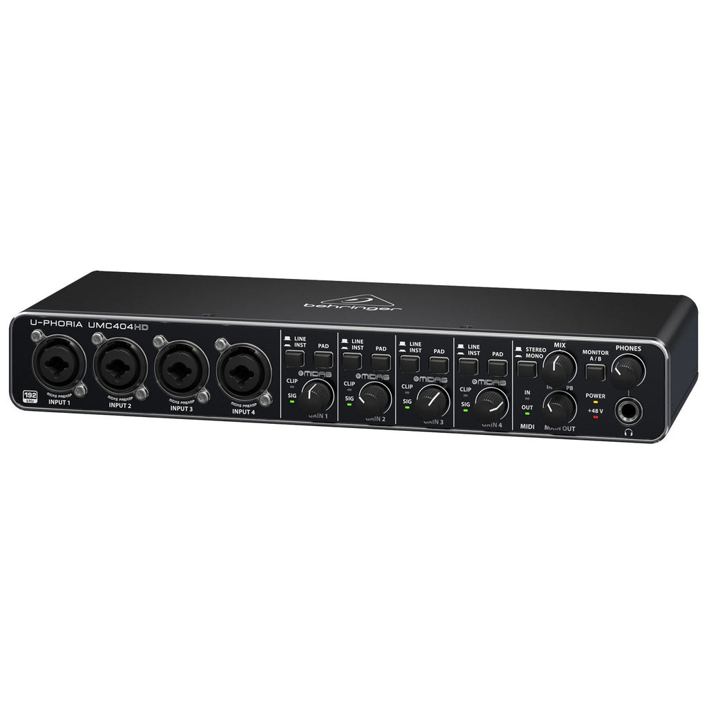Behringer UMC404HD 4x4 USB Audio Interface (Demo Deal)