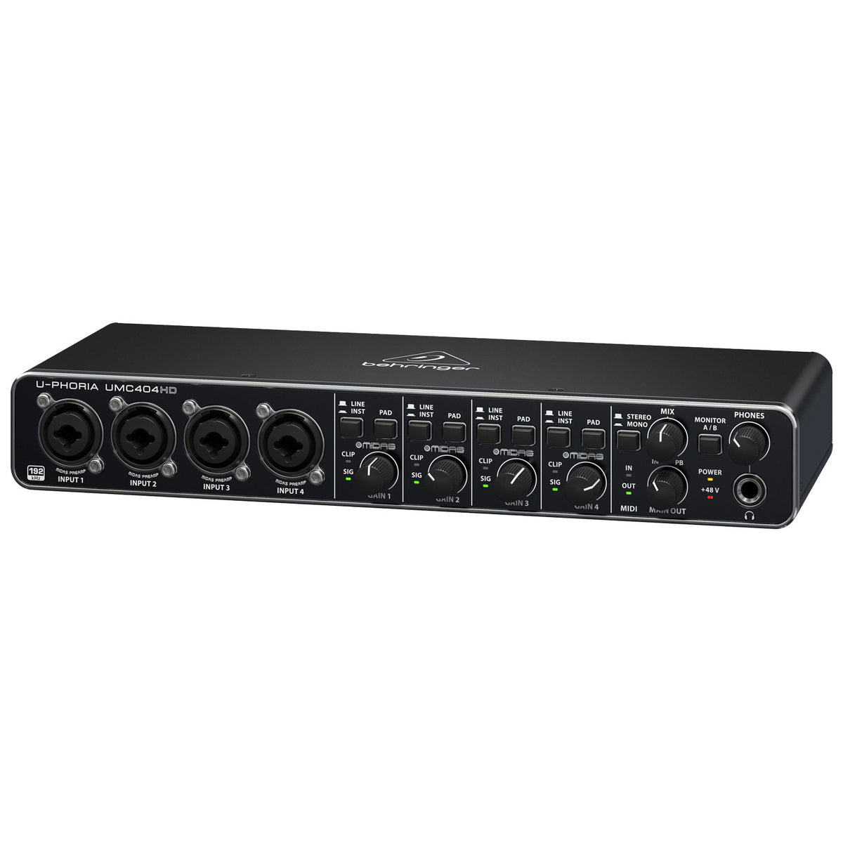 Behringer UMC404HD 4x4 USB Audio Interface (Demo Deal)