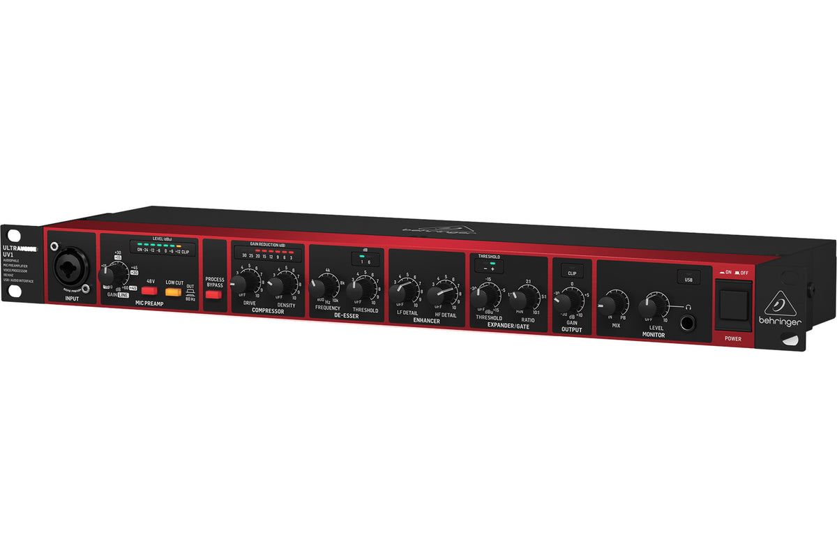 Behringer ULTRAVOICE UV1 Single-Channel Preamp and USB Audio Interface