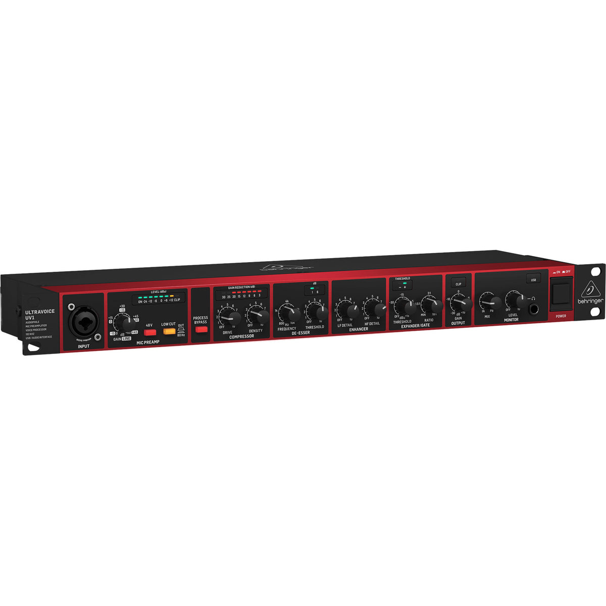 Behringer ULTRAVOICE UV1 Single-Channel Preamp and USB Audio Interface
