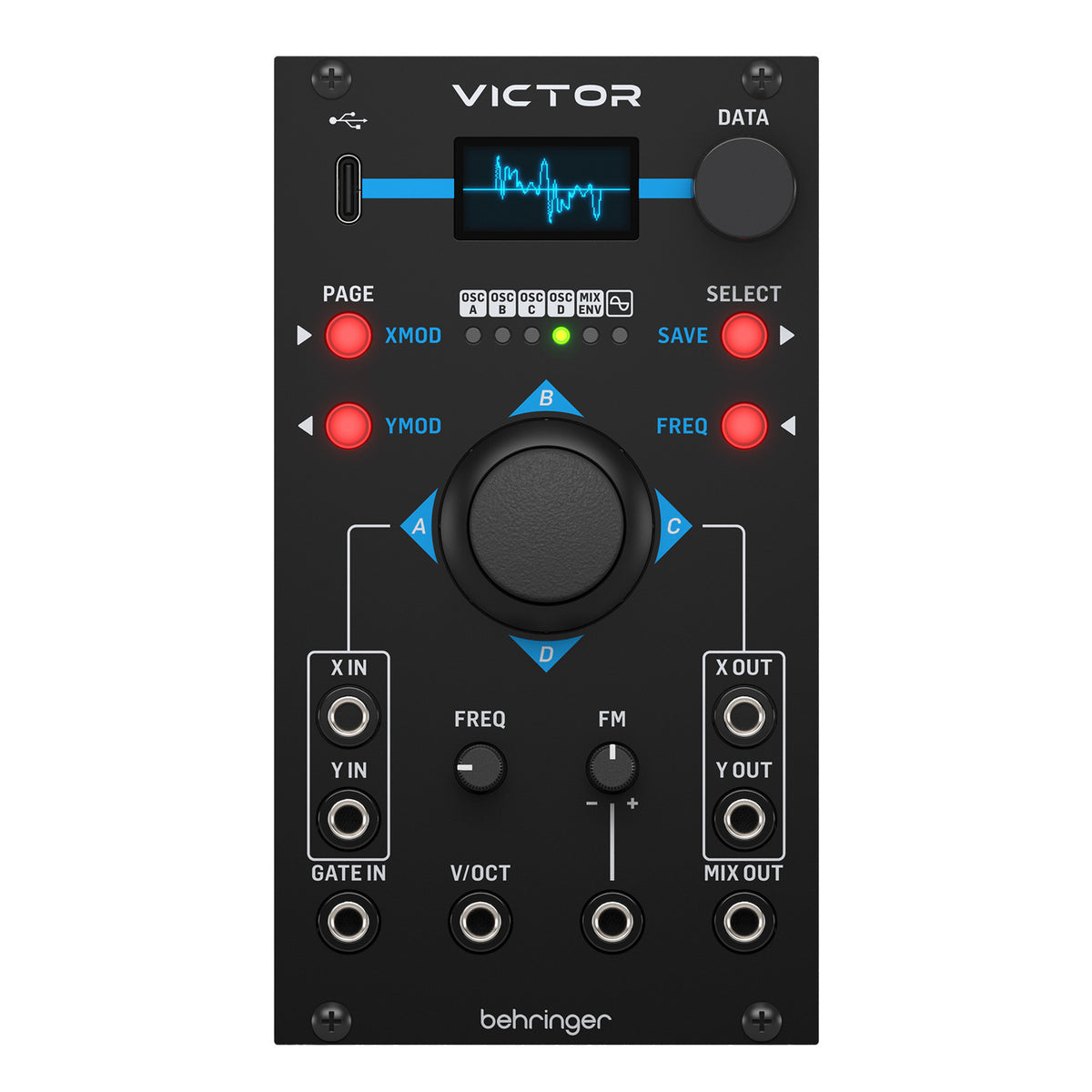 Behringer VICTOR Quad Vector Morphing Oscillator Module