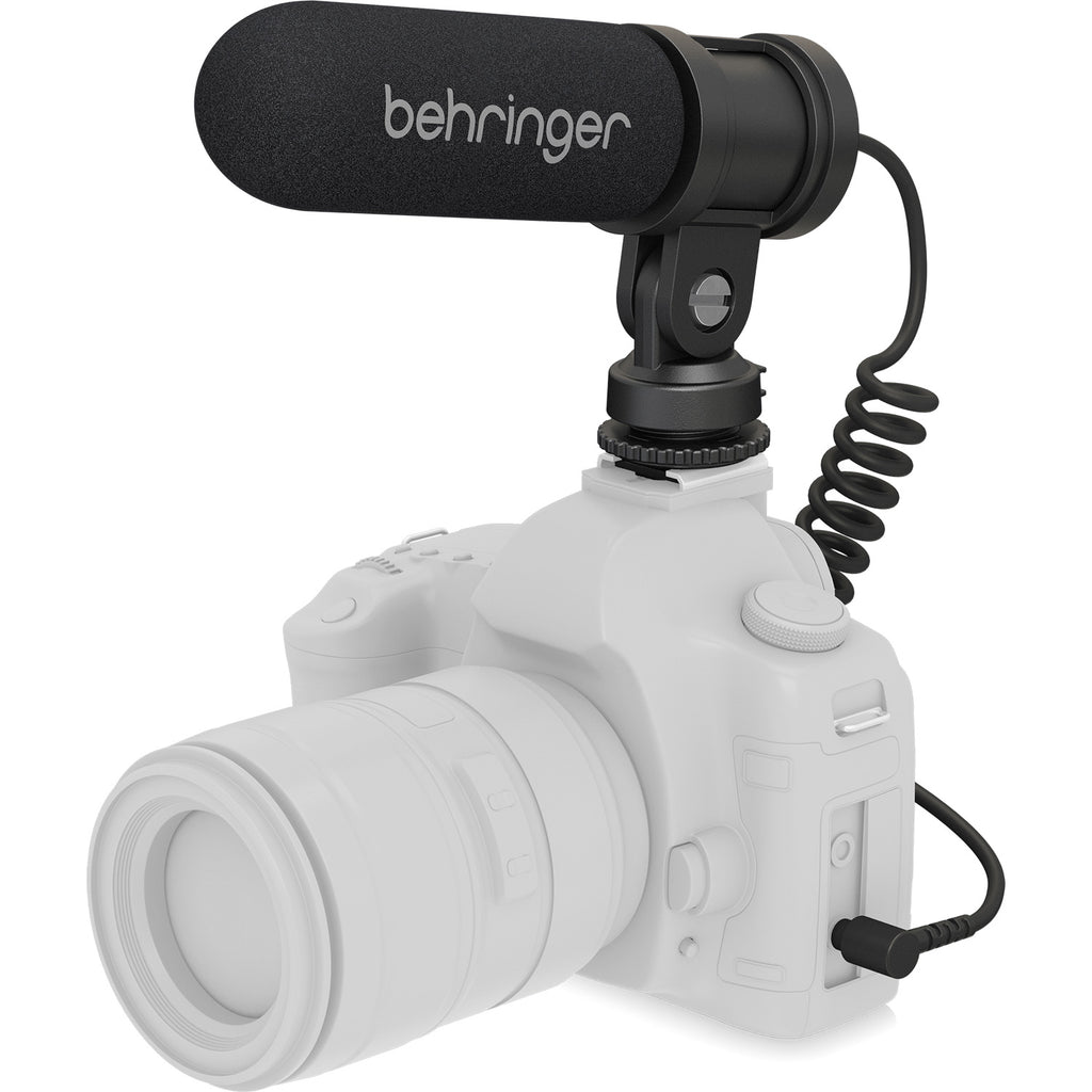Behringer VIDEO MIC MS Dual-Capsule Mid-Side Condenser Microphone for Video Camera