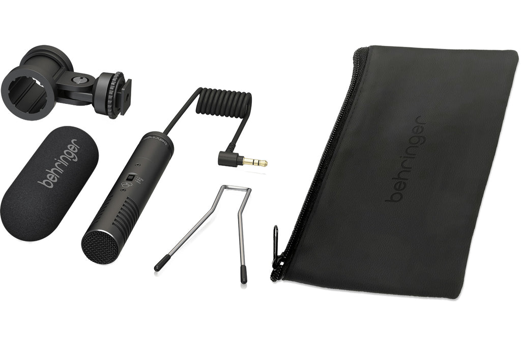 Behringer VIDEO MIC MS Dual-Capsule Mid-Side Condenser Microphone for Video Camera