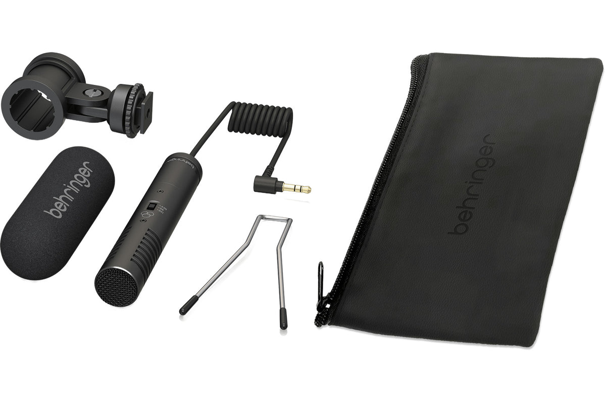 Behringer VIDEO MIC MS Dual-Capsule Mid-Side Condenser Microphone for Video Camera