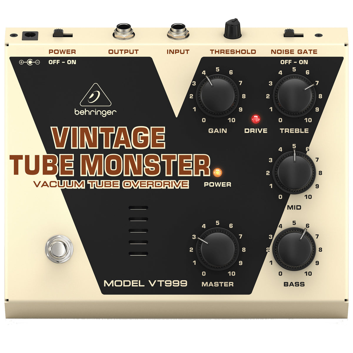 Behringer VT999 Classic Vacuum Tube Overdrive Pedal