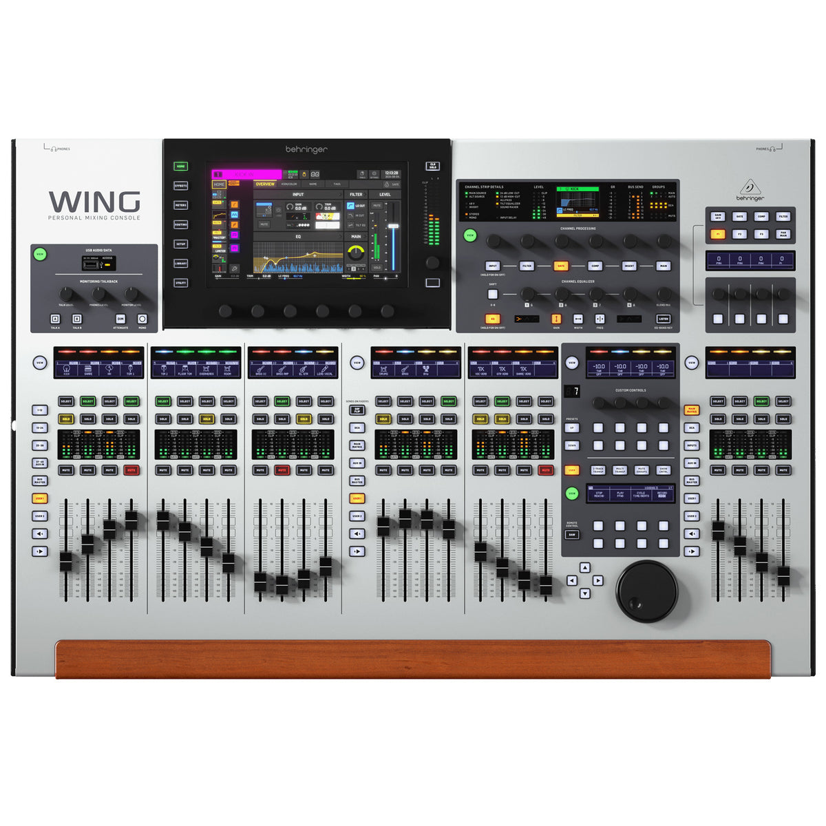 Behringer WING 48-Channel 28-Bus Digital Mixing Console - White