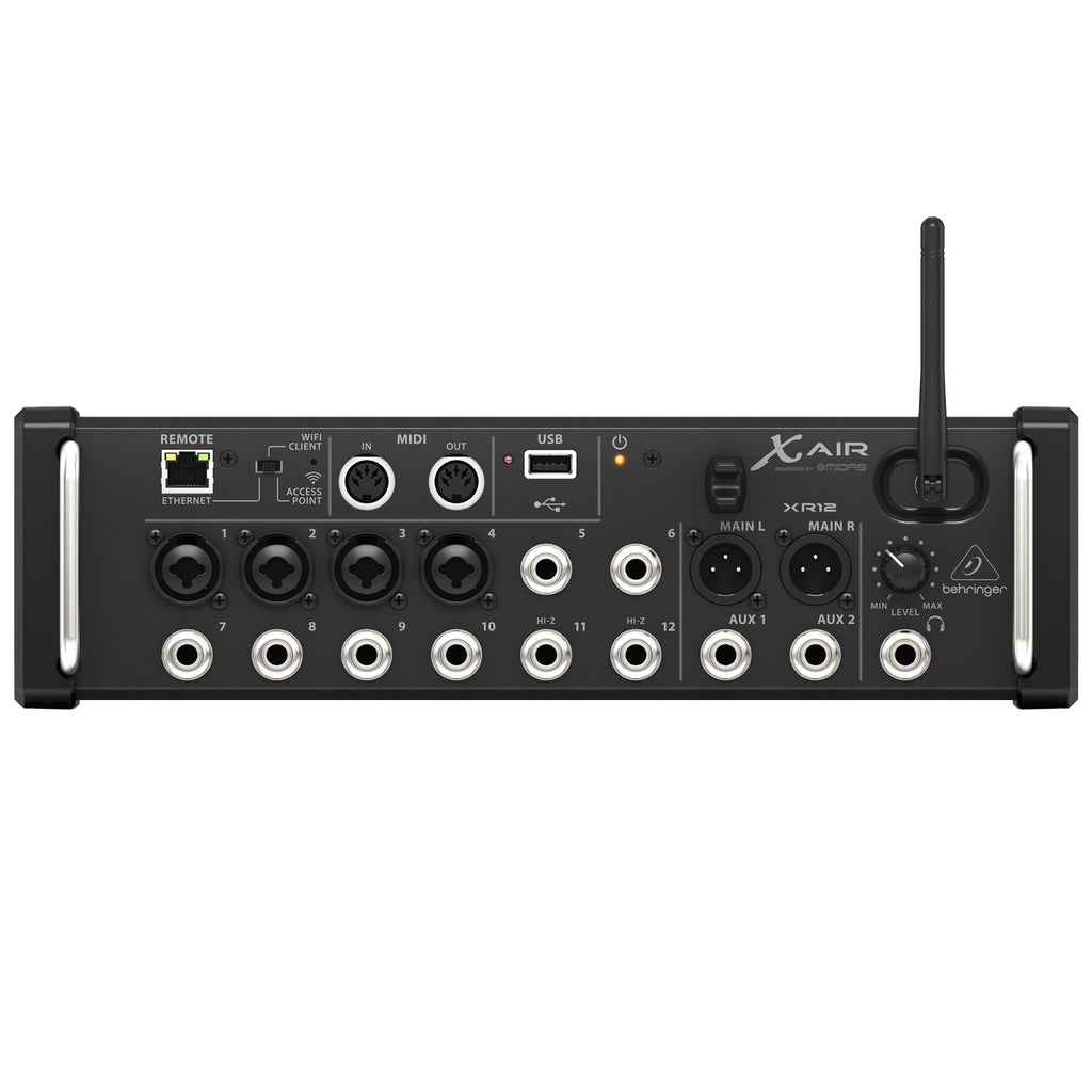 Behringer X AIR XR12 12-Channel Tablet-Controlled Digital Mixer