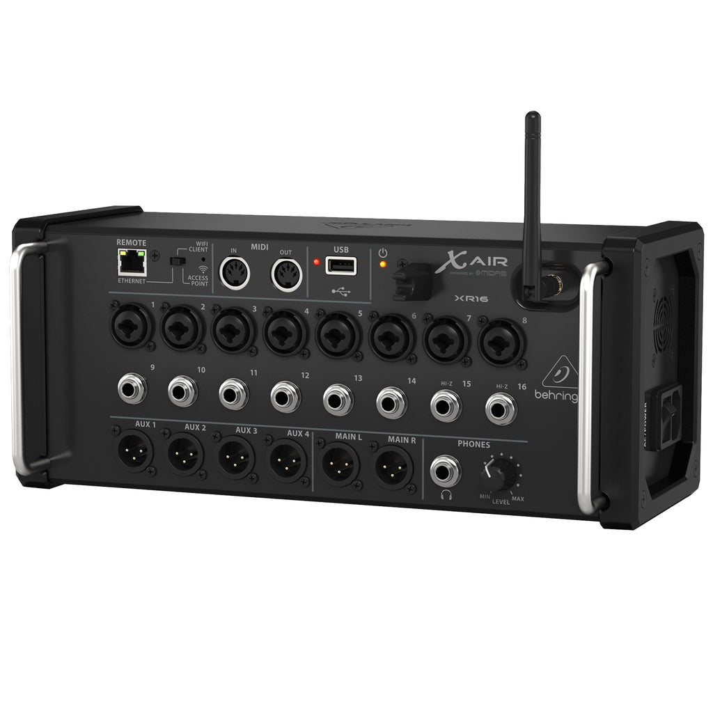Behringer X AIR XR16 16-Channel Tablet-Controlled Digital Mixer