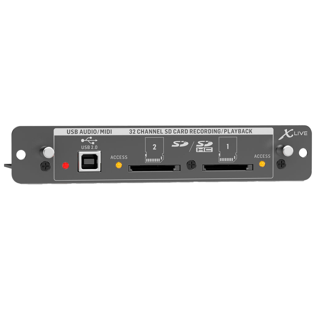 Behringer X-LIVE X32 Expansion Card for 32-channel SD/SDHC Card and USB Recording