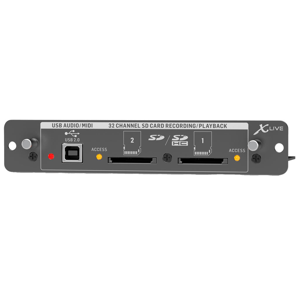 Behringer X-LIVE X32 Expansion Card for 32-channel SD/SDHC Card and USB Recording