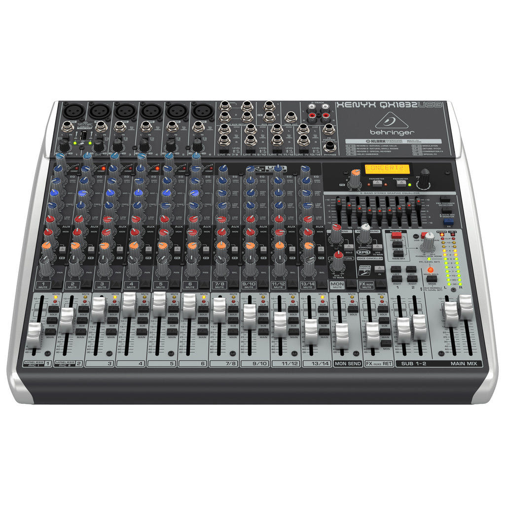 Behringer XENYX QX1832USB 18-Input Mixer