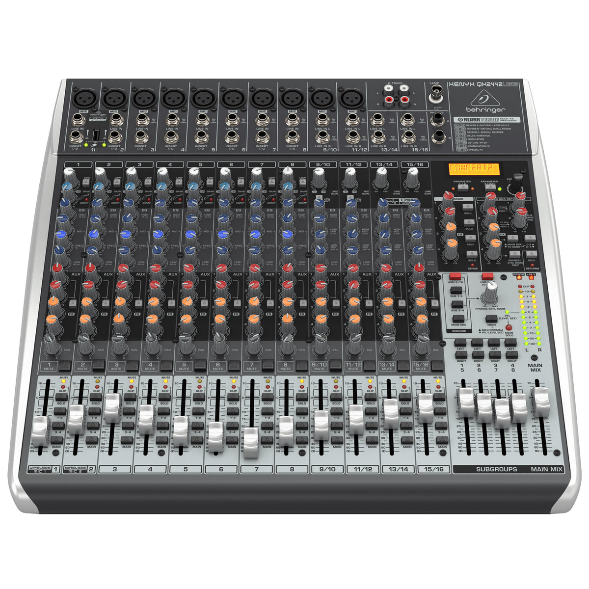 Behringer XENYX QX2442USB 24-Input Mixer