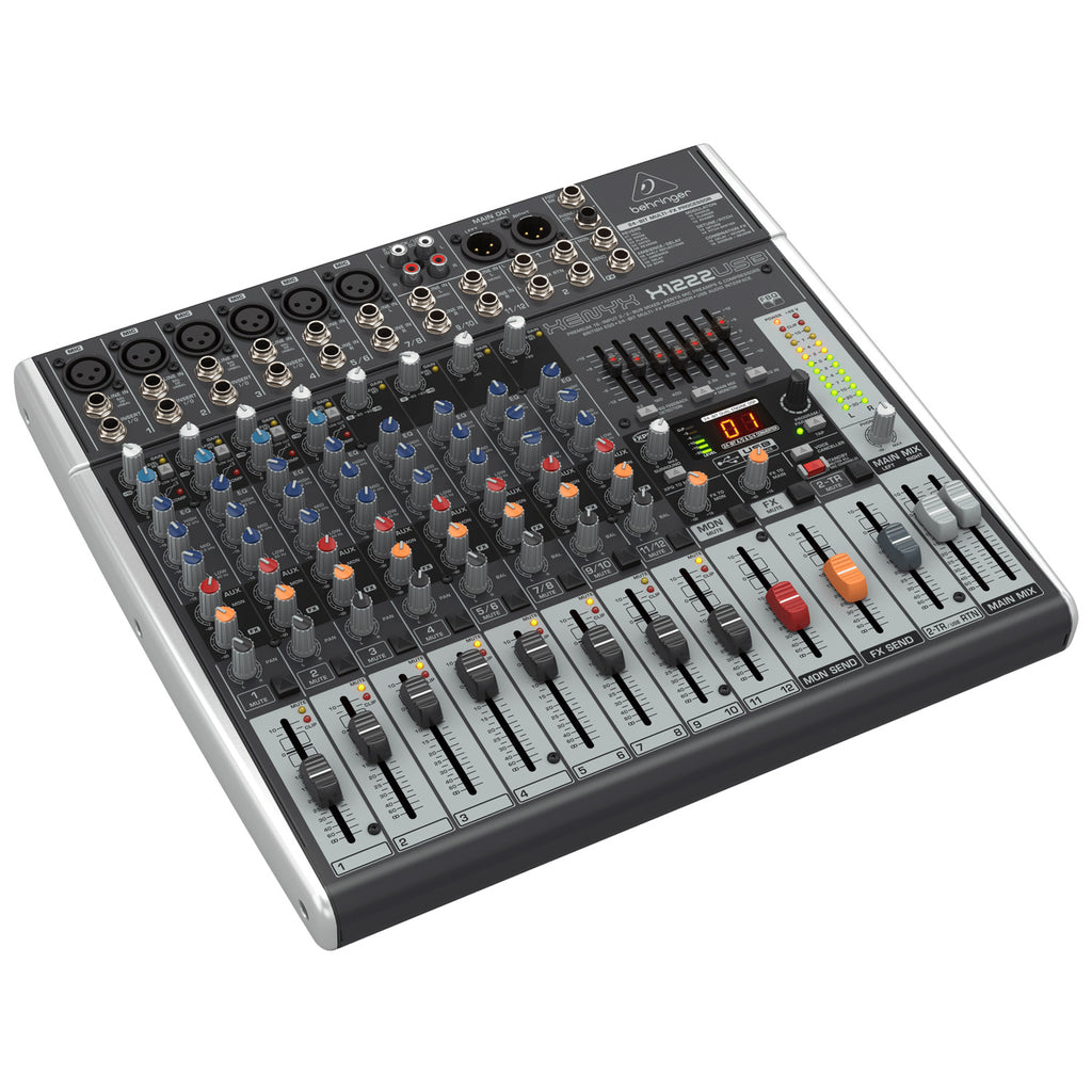 Behringer XENYX X1222USB 16-Input Mixer