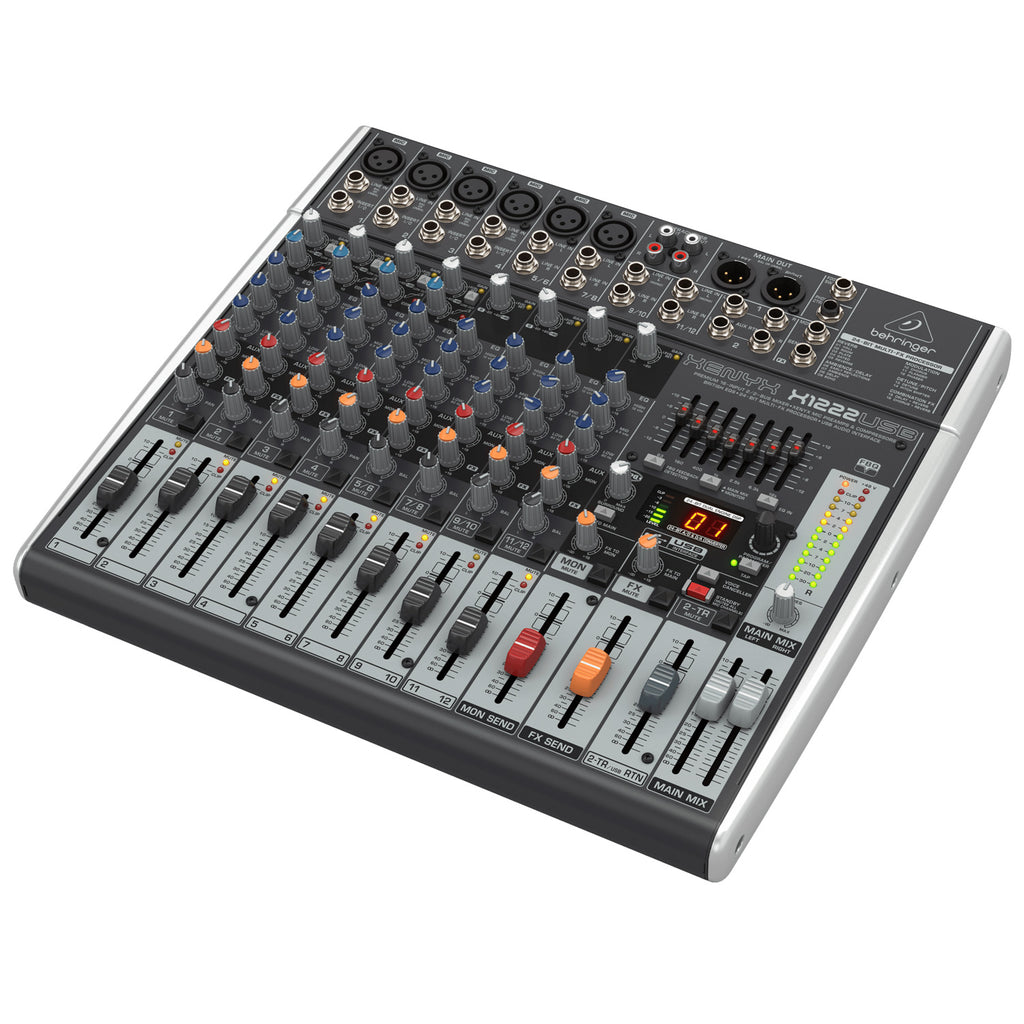 Behringer XENYX X1222USB 16-Input Mixer