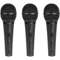 Behringer XM1800S Dynamic Microphone (3-Pack)