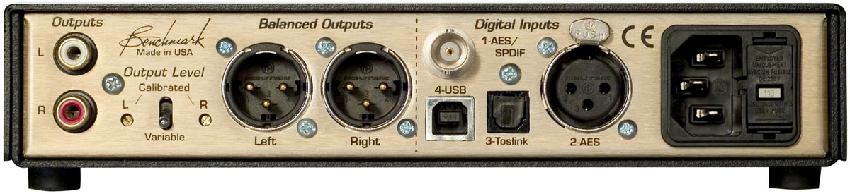 Benchmark DAC1 USB Black Rackmount