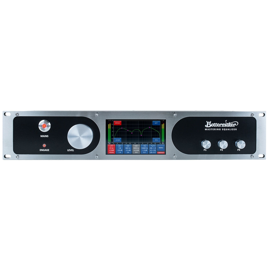 Bettermaker Mastering Equalizer with Plug-in Control