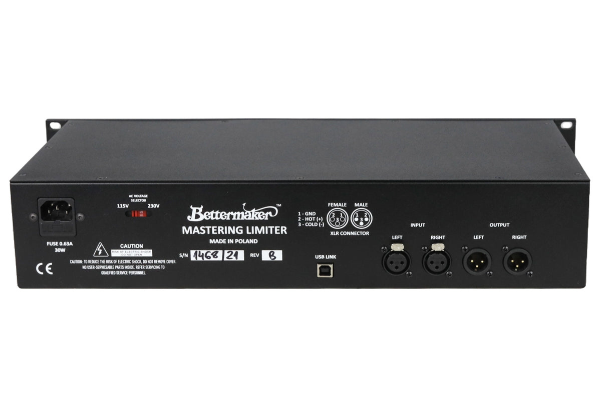 Bettermaker Mastering Limiter #1468/21 (Used)