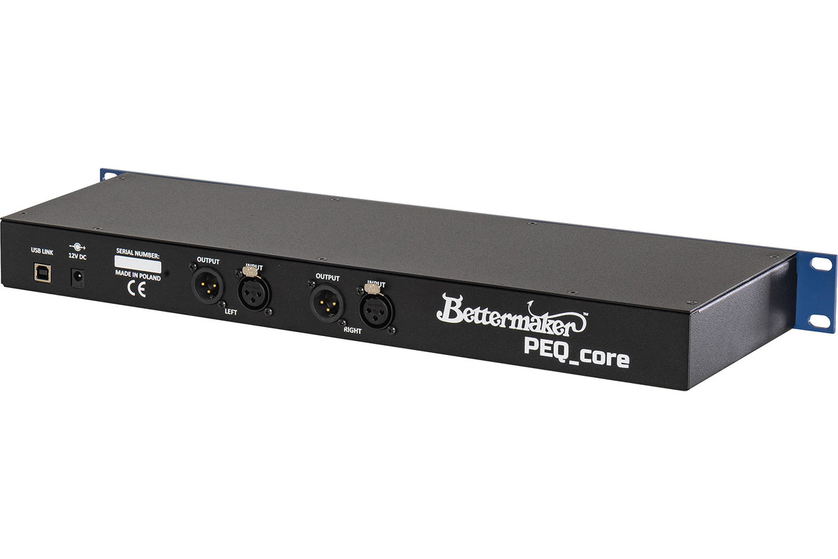 Bettermaker PEQ_core Stereo/Dual Mono Passive Equalizer with Digital Recall