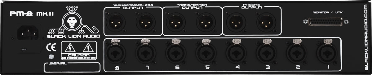 Black Lion Audio PM-8 MKII Summing Mixer