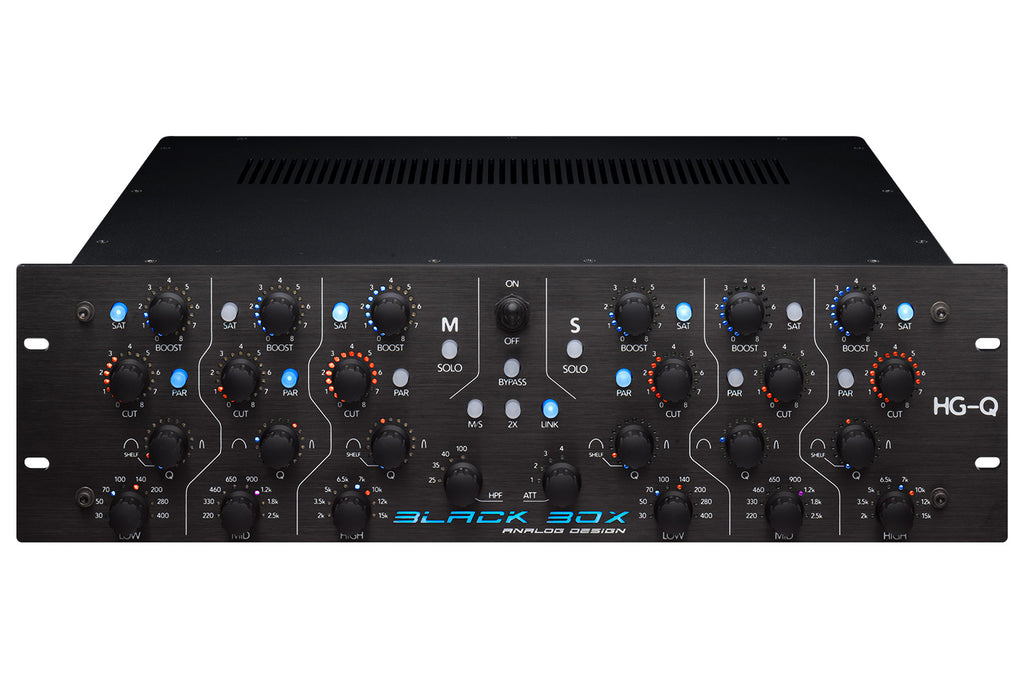 Black Box Analog Design HG-Q Tube EQ/Saturator with Digital Plug-in Control