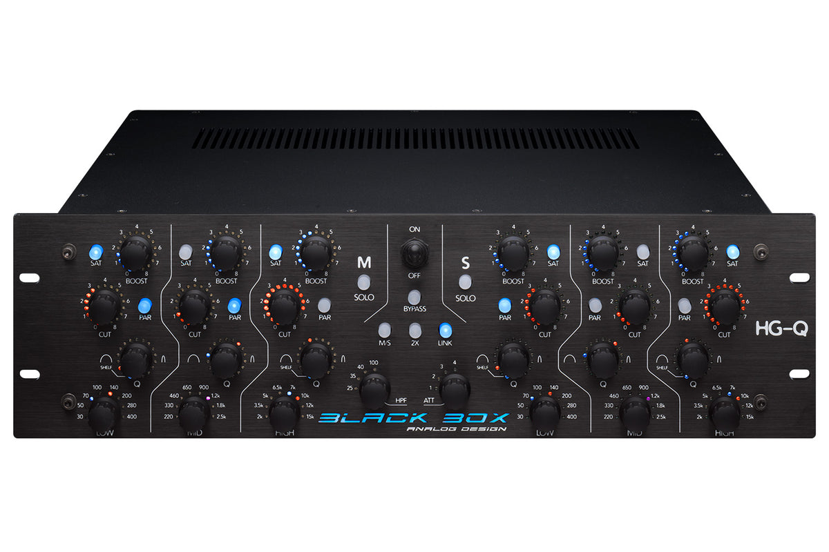 Black Box Analog Design HG-Q Tube EQ/Saturator with Digital Plug-in Control