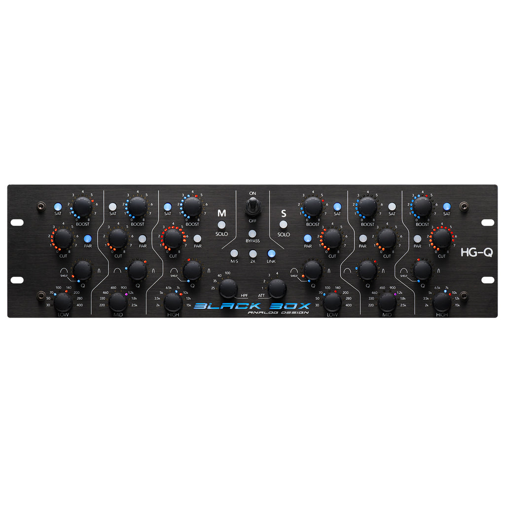 Black Box Analog Design HG-Q Tube EQ/Saturator with Digital Plug-in Control