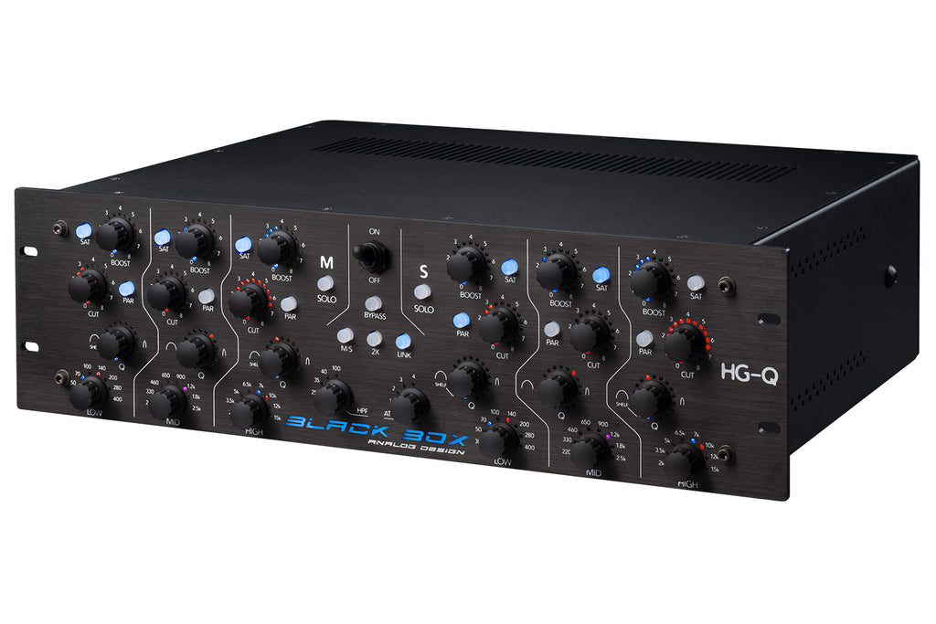 Black Box Analog Design HG-Q Tube EQ/Saturator with Digital Plug-in Control